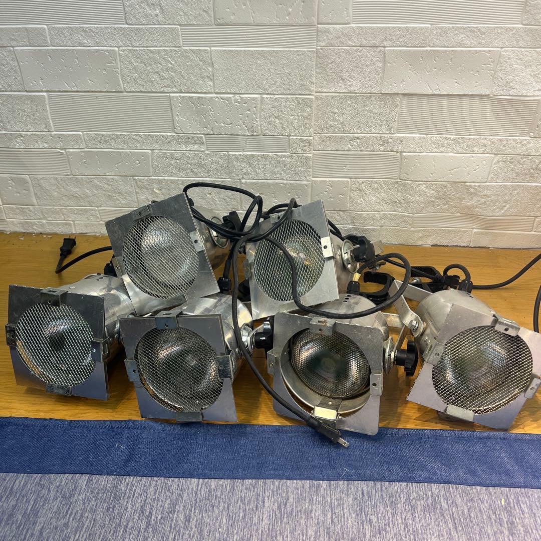 パーライト6台　PAR38 電球.クランプ付き