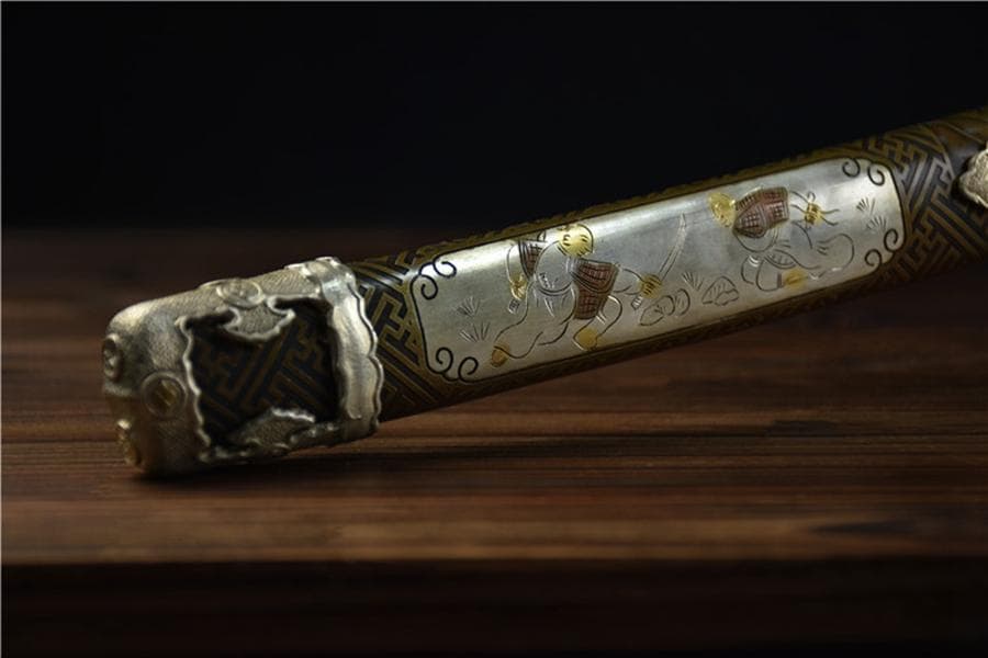 東洋の武士5 日本刀 模造刀 居合刀 武士道 武蔵 鑑賞用 手鍛造打