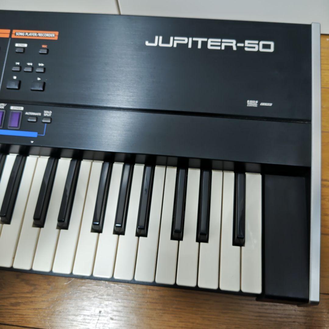 完動品】Roland JUPITER-50 シンセサイザー 付属品多数 76鍵 - メルカリ