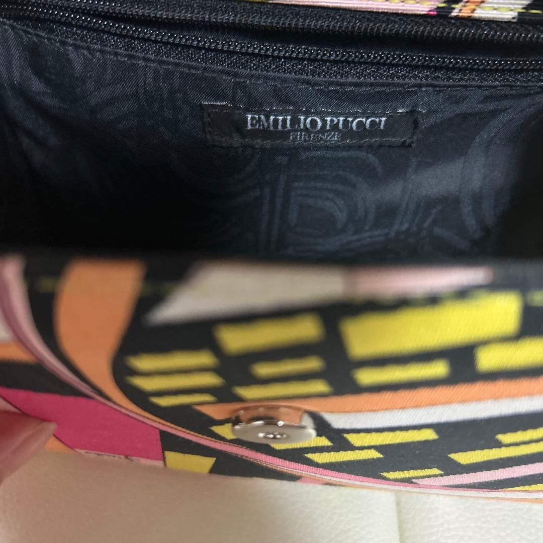 PUCCI 幾何学模様 ハンドバッグ