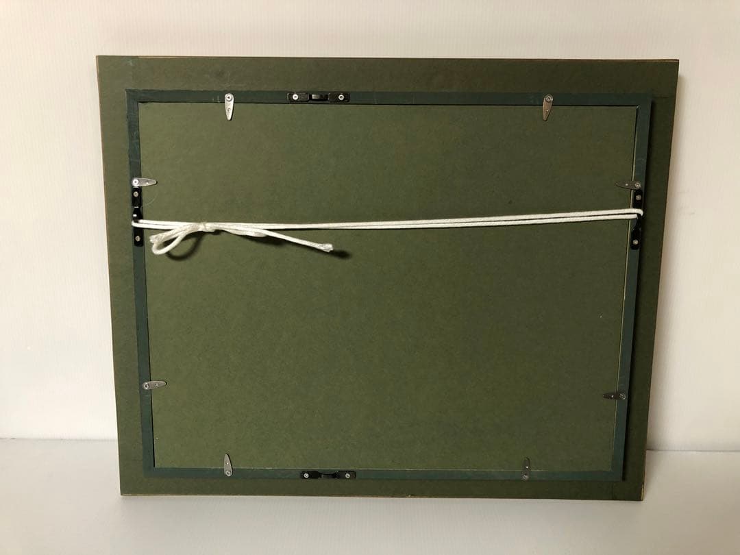 【コロー】風景画 ゴールドフレーム セーブルの田舎道 複製 日本写真印刷株式会社