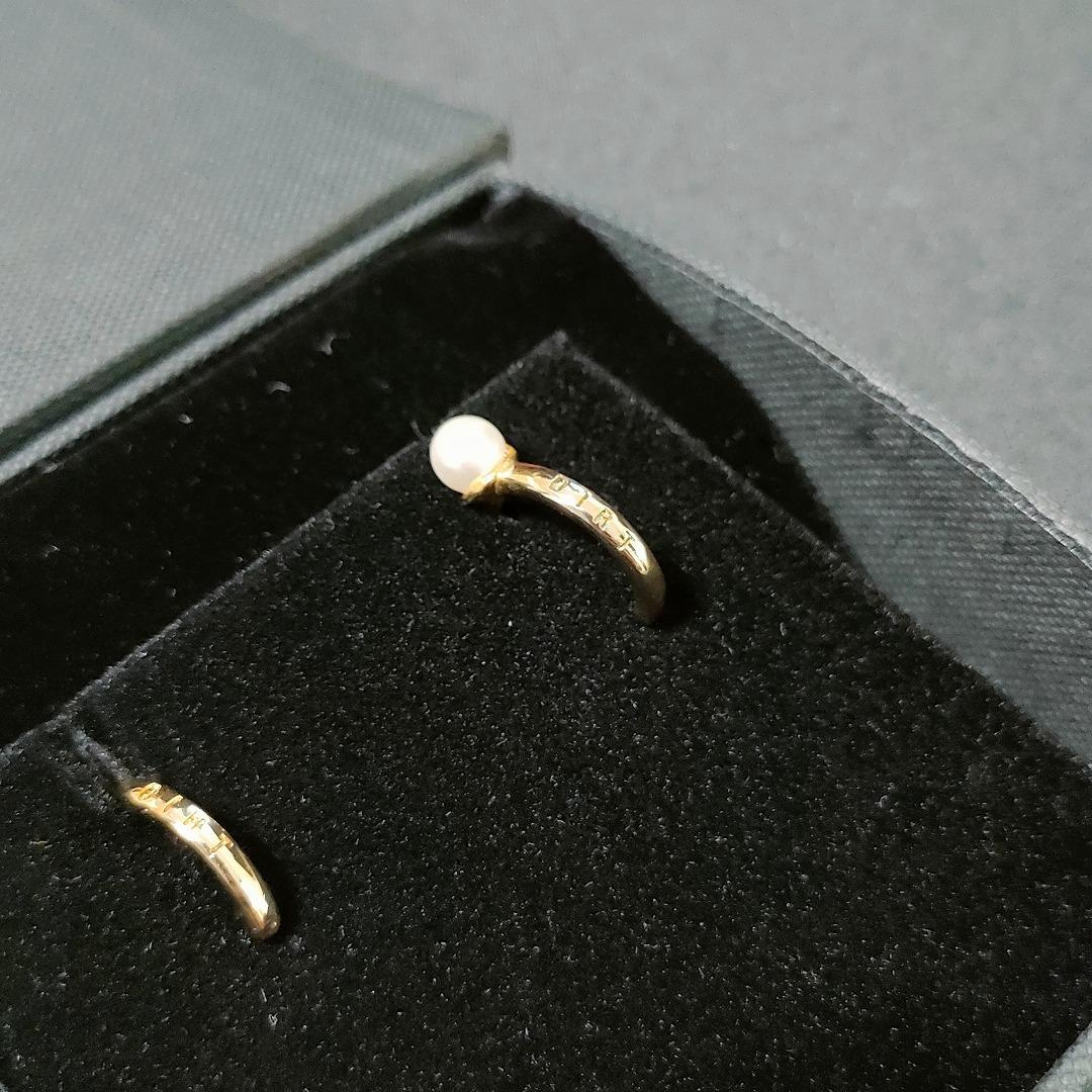 DIRT 100％ ファッション Natural Dirty パールイヤーカフ Toshiya