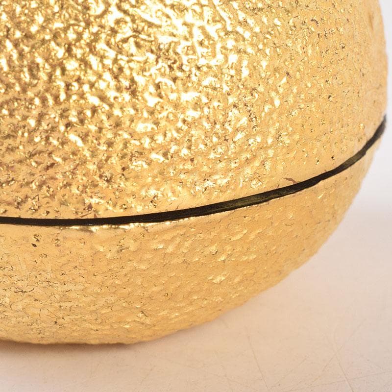 茶道具　村田道寛作　金蒔絵　蜜柑香合　共箱　V　8370