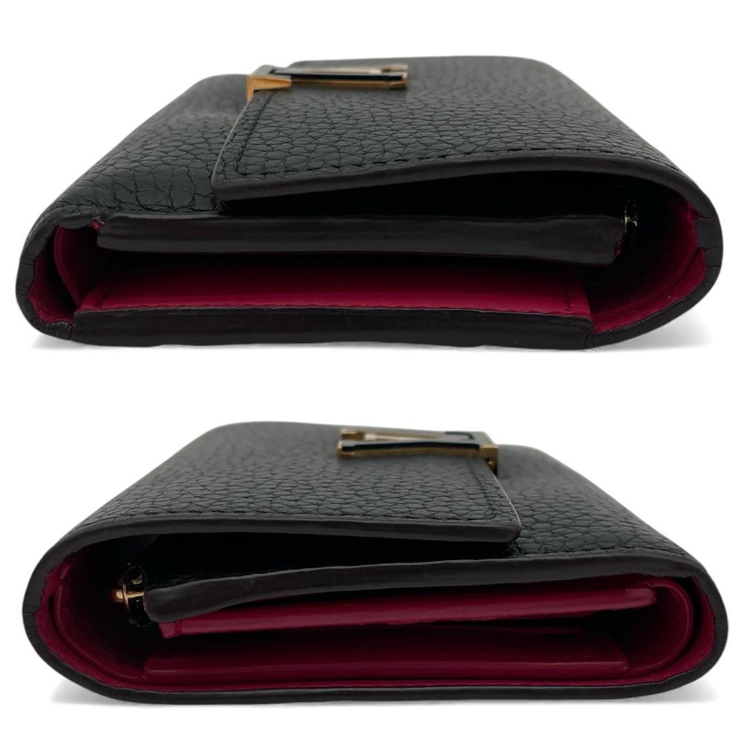 Y【超極美品】ルイヴィトン 三つ折財布 ポルトフォイユ・カプシーヌ コンパクト