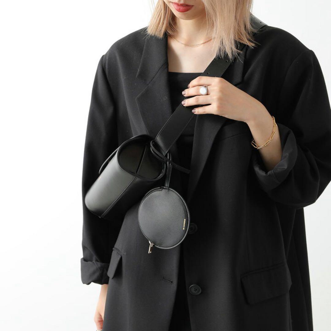 最終値下JIL SANDER サークルポーチ　ジルサンダー