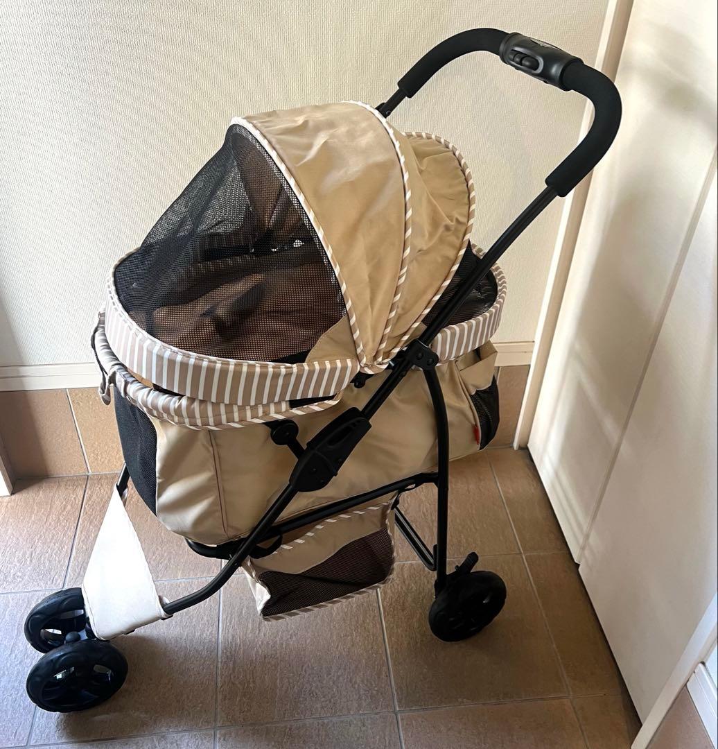 折りたたみ式】GEX わんわんカート スマートハンディ Safety 説明書付