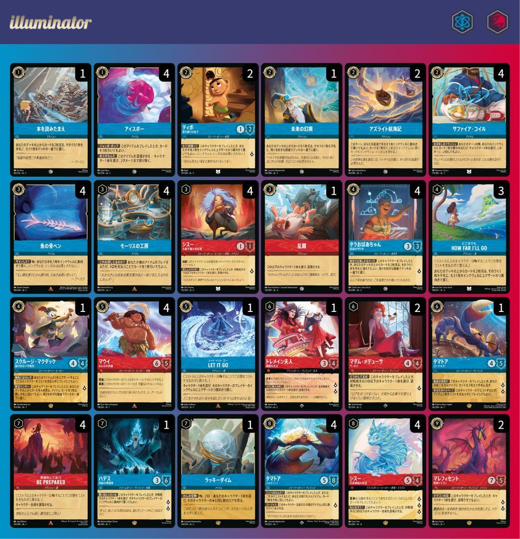 ロルカナ ルビーサファイアデッキ＋デッキパーツ＋デッキケース 計300