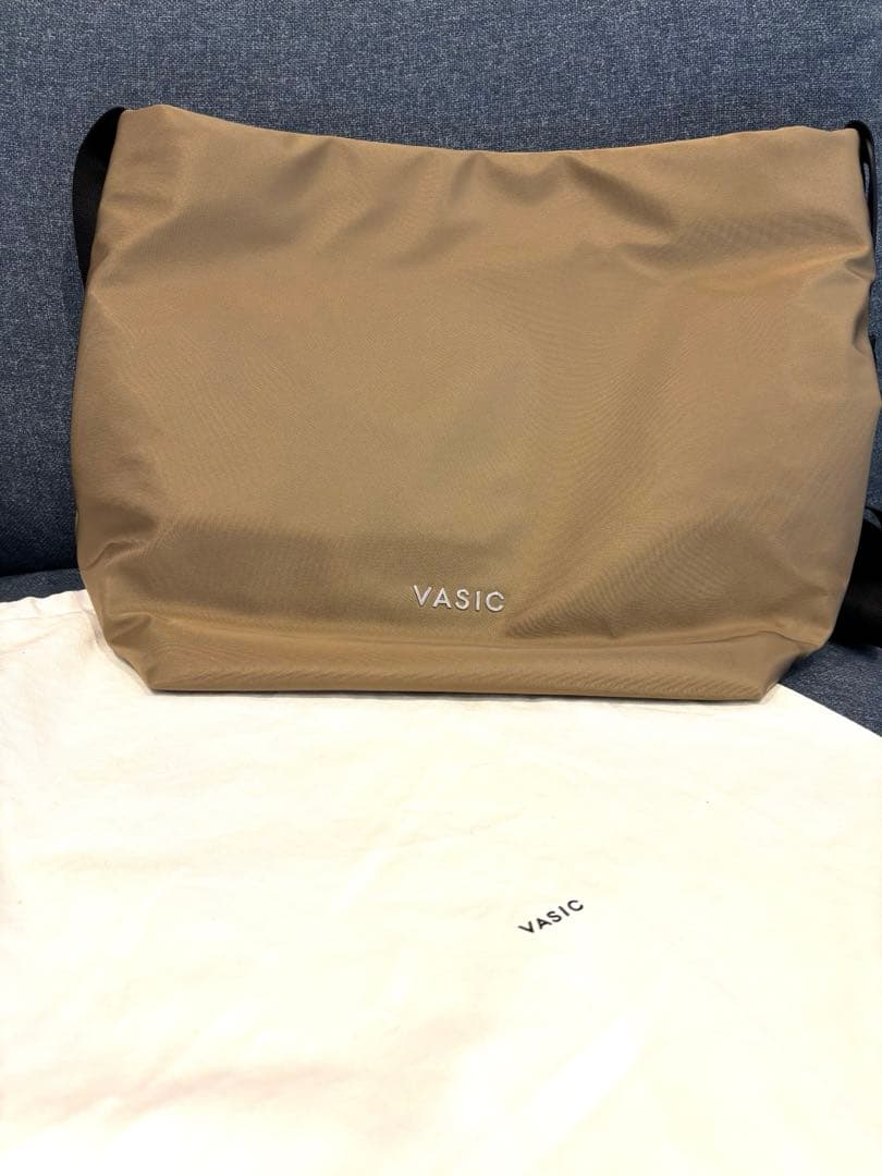 【美品】VASIC ヴァジック ナイロン ショルダーバッグ 保存袋付き