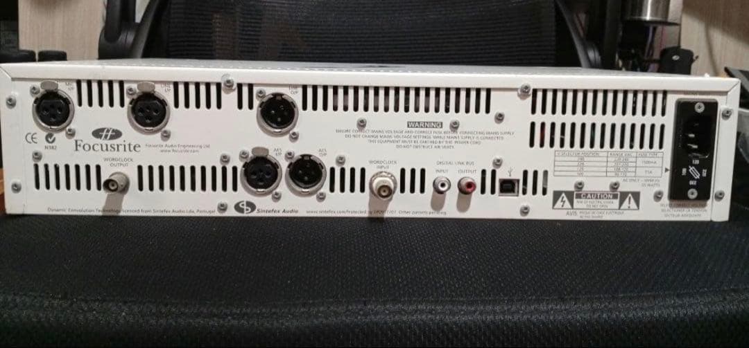 【名機】Focusrite LiquidChannel ハイブリッドプリアンプ