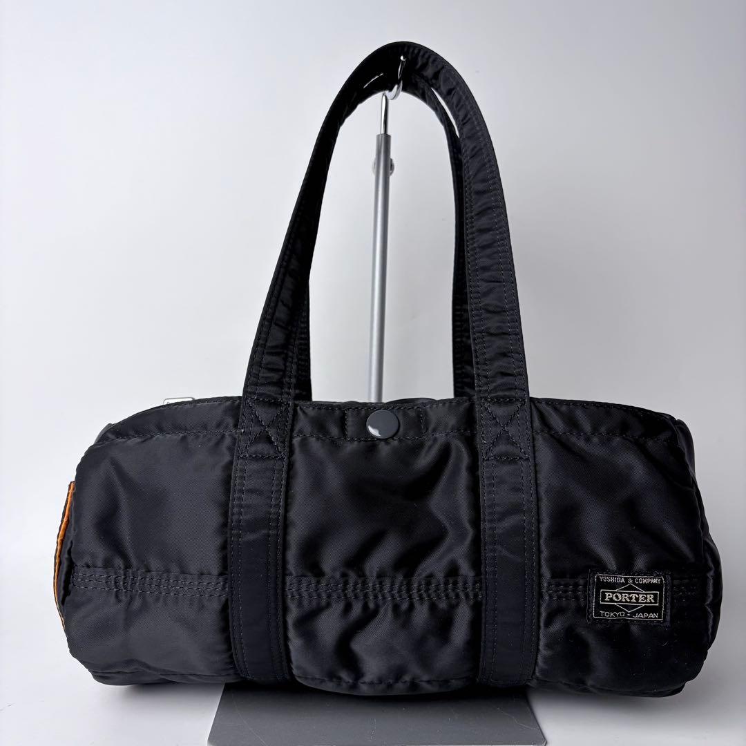 【の】PORTERポーター TANKER タンカー ミニボストンS日本製黒