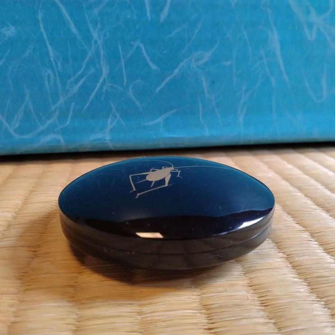 茶道具　期間限定特価　鈴虫香合(鳳斎)内金地