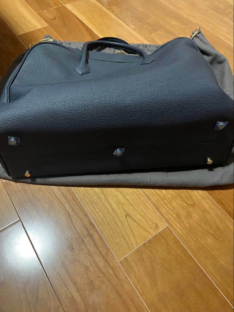 Cisei guji別注 901 シュリンクレザーブリーフケース　ネイビー