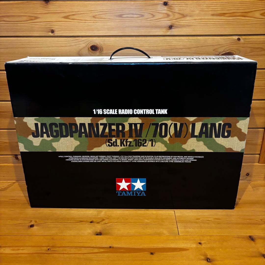 タミヤ 1/16 電動RC No.38 ドイツ IV号駆逐戦車/70（V）ラング