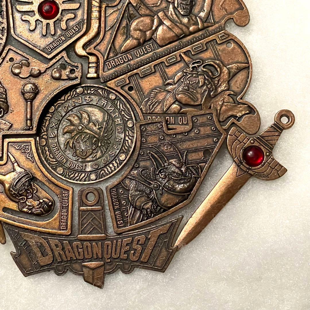 ドラゴンクエスト アベル伝説 メタルプレート フルコンプ ドラクエ 食玩 レトロ