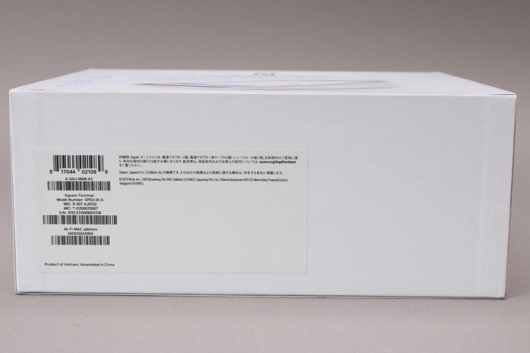 未開封 Square Terminal キャッシュレス決済端末 レジ タッチ決済