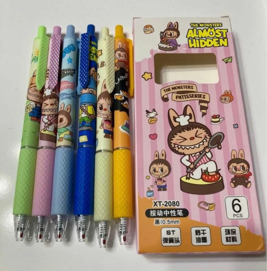 最終価格】ラブブ ボールペン 6本セット - メルカリ