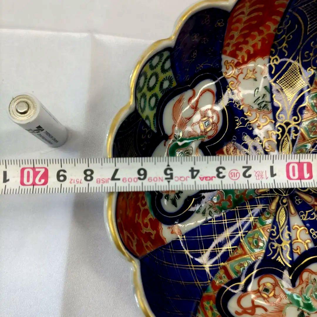 有田焼　伊万里焼　古伊万里　金彩　色絵　6寸皿　なます皿　小皿　小鉢　3客セット
