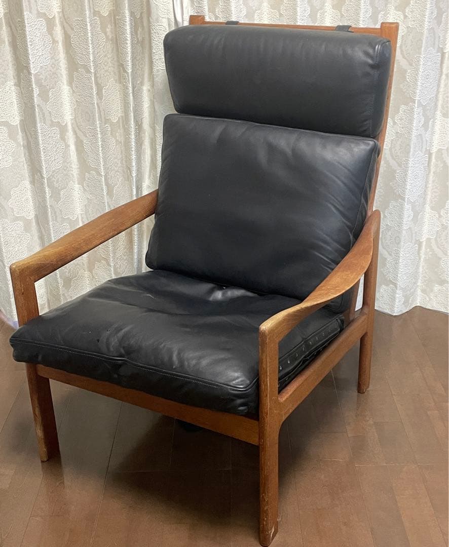 デンマーク製 ヴィンテージ チェア 1シートソファ 北欧家具 椅子 高級