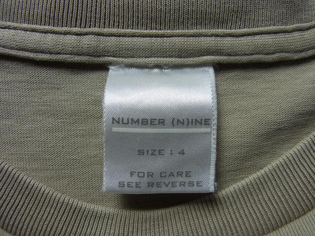 ナンバーナイン モントリオールTシャツ 2024