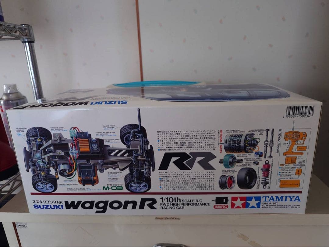 希少！タミヤ 1/10 SUZUKI WAGON R ワゴンR M-03 FF