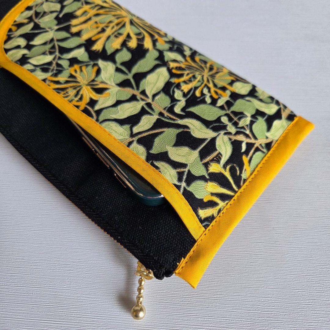 プチトマトページ　L字ファスナー長財布　ハンドメイド