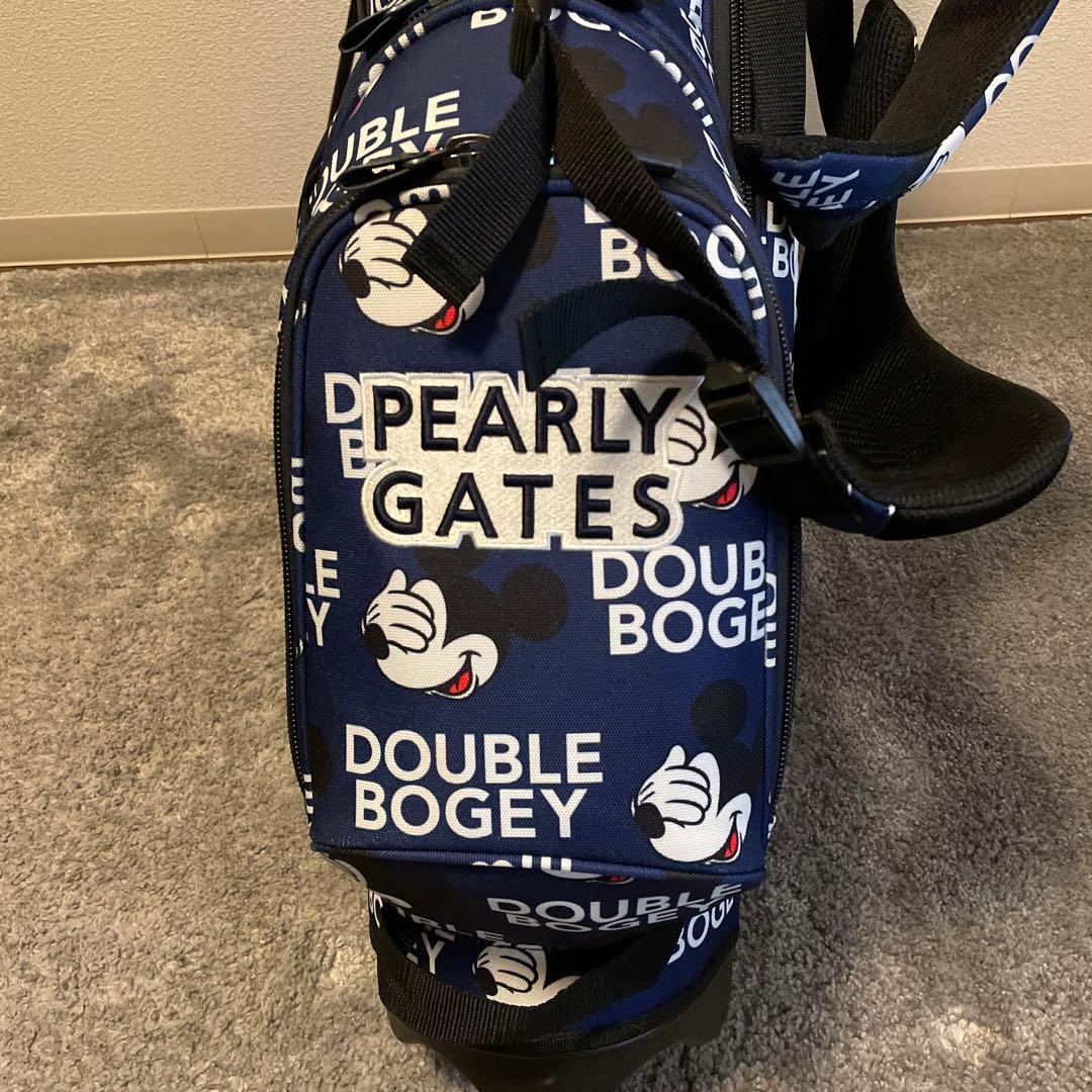 超美品】パーリーゲイツ PEARLY GATES ミッキーマウス ゴルフバッグ