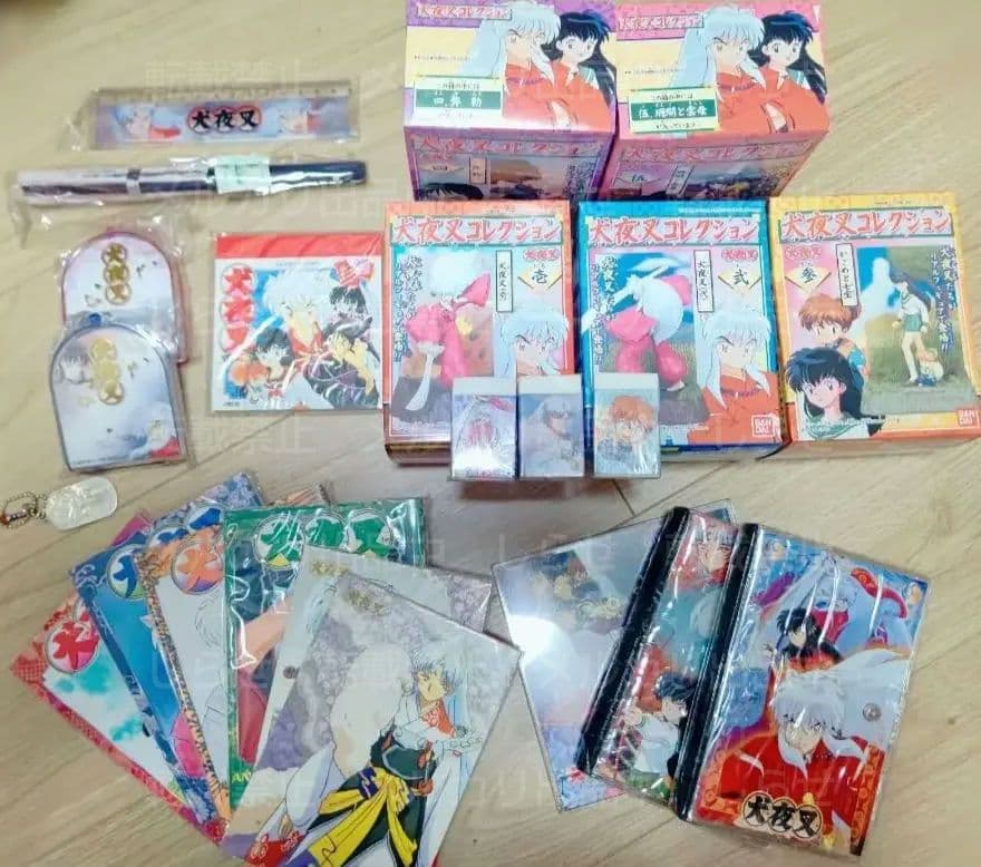 当時品】犬夜叉グッズ【まとめ売り】