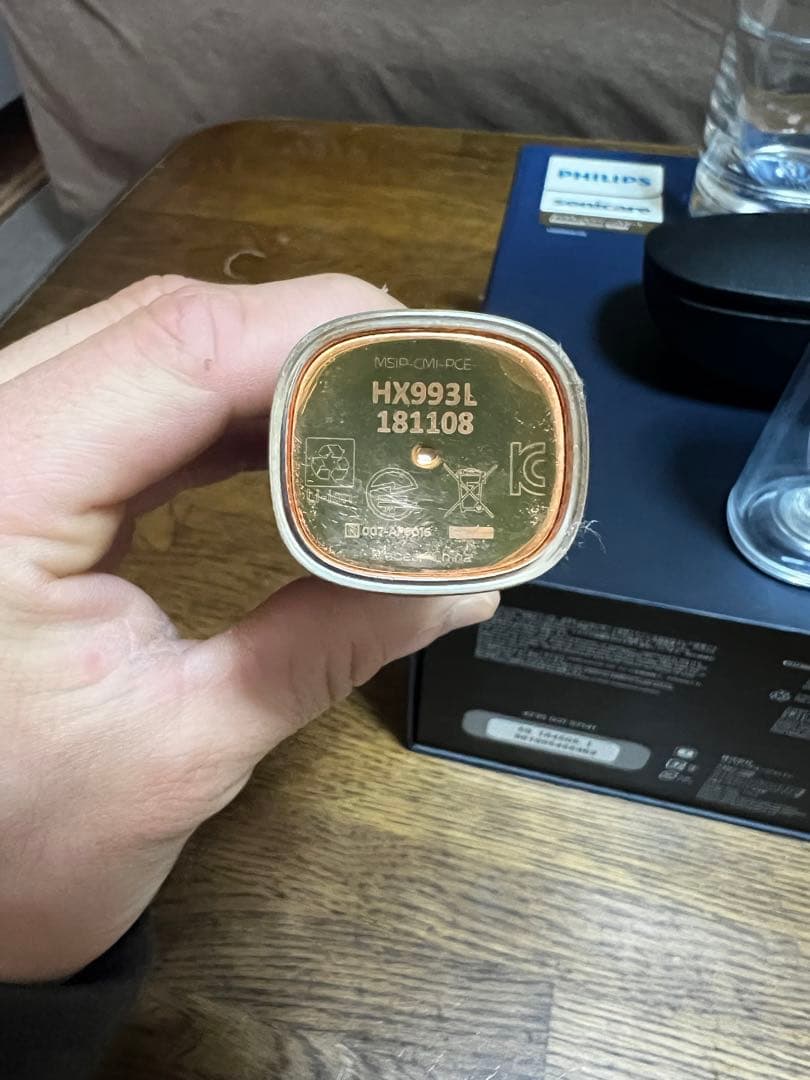 Philips Sonicare電動歯ブラシ 純正ブラシ トラベルケース付き