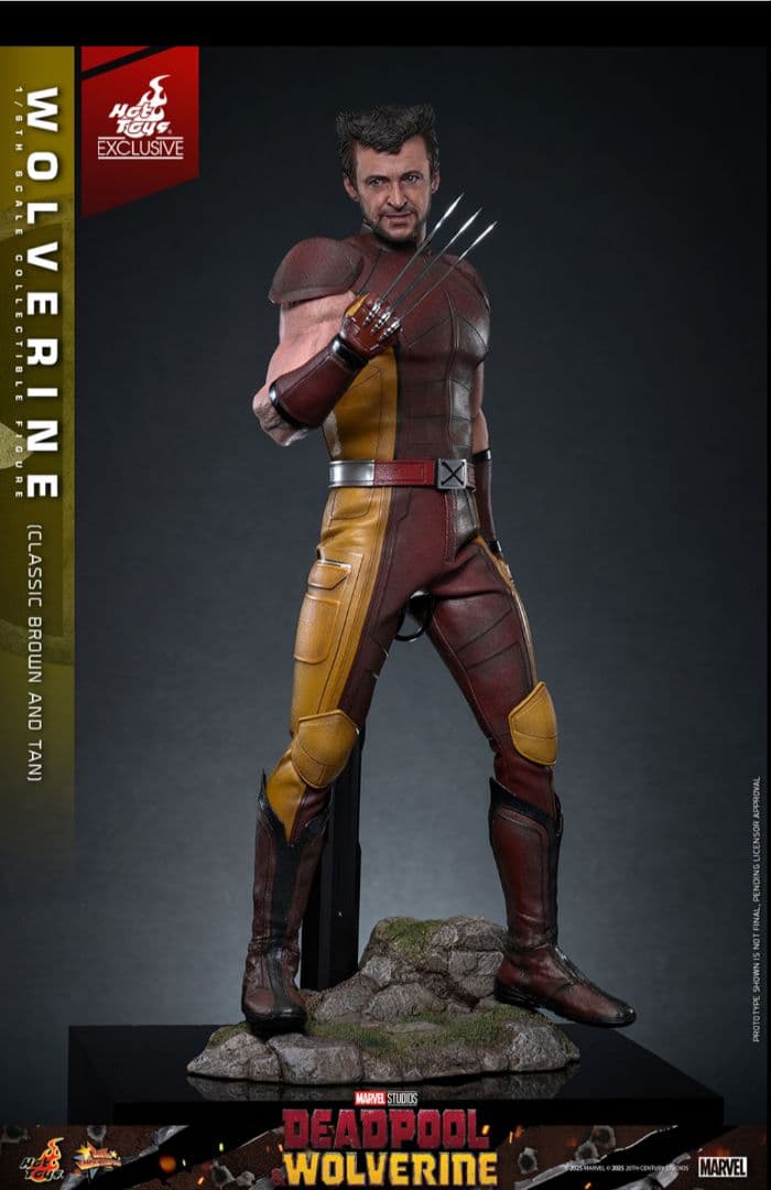 クリスマスSAIL ホットトイズ　ウルヴァリン　ブラウンスーツ版 クリスマスSAIL ホットトイズ ウルヴァリン ブラウンスーツ版 炎