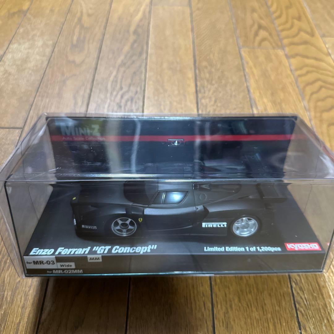 京商ミニッツ　エンツォフェラーリGTコンセプト　ブラック