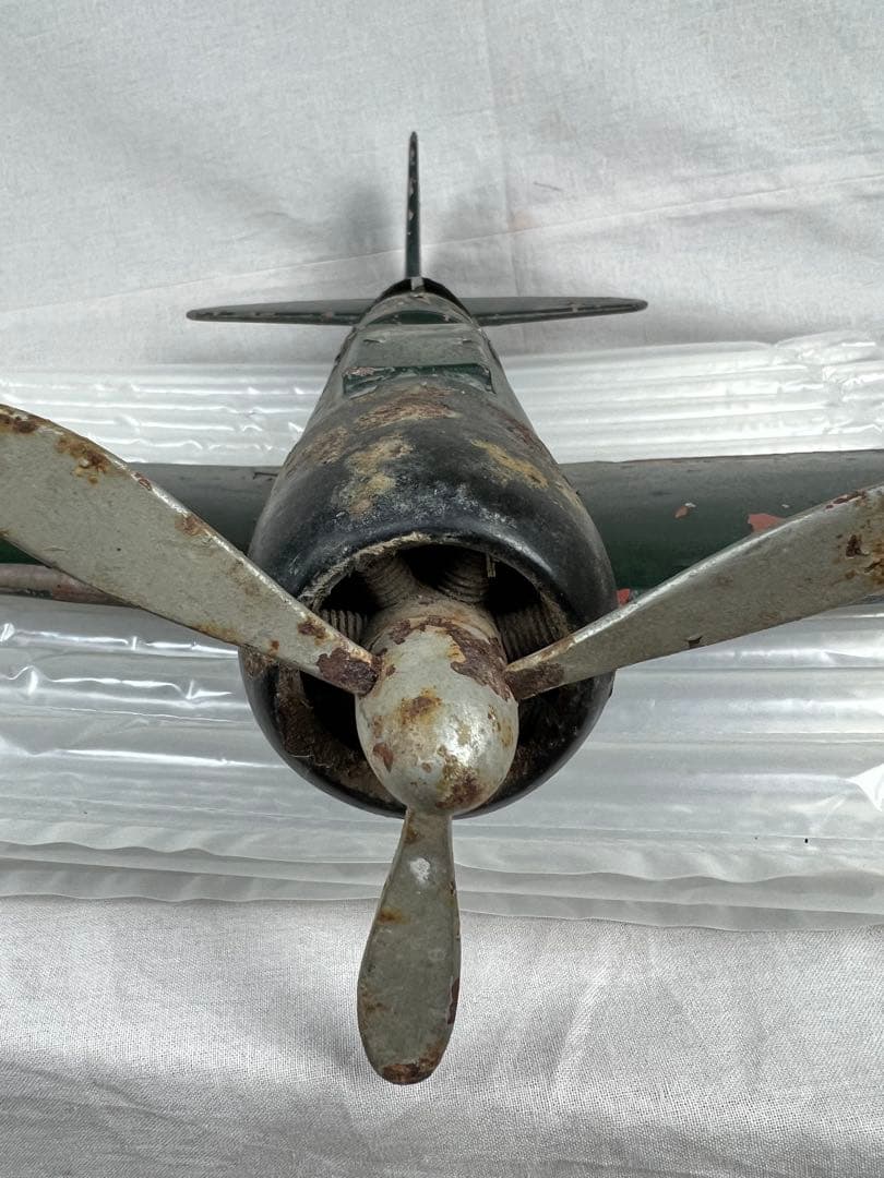 特大★逸品★珍品★古い一体物ブリキの零戦★used★一期一会★難あり