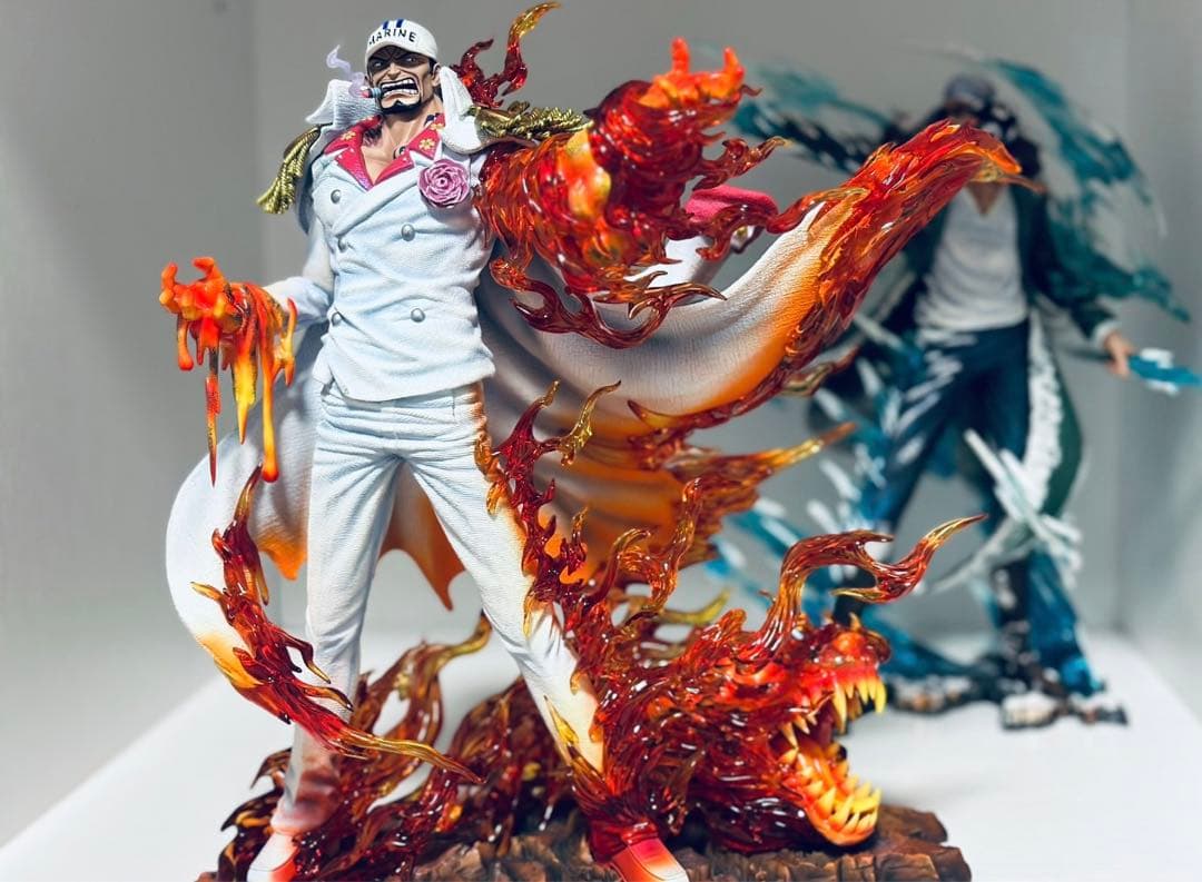 ワンピース 海軍 赤犬 フィギュア ガレージキット