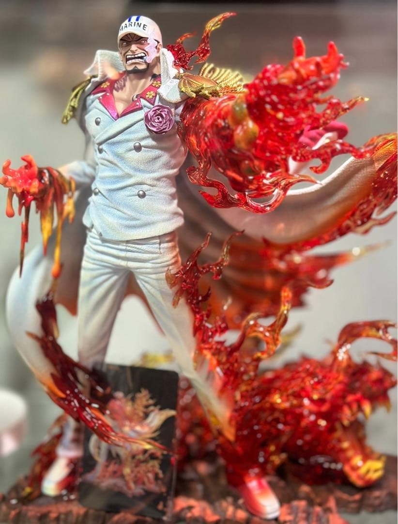 ワンピース 海軍 赤犬 フィギュア ガレージキット