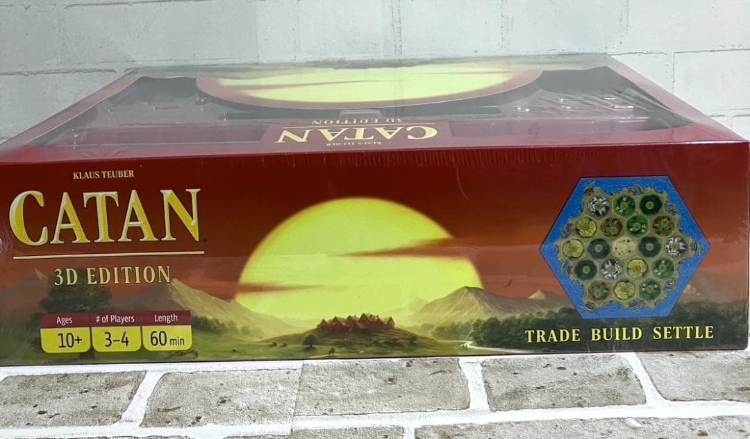 【24時間以内/早い者勝ち】新品 3D カタンの開拓者たち カタン