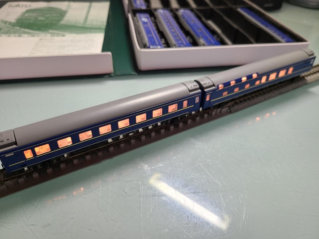 KATO 10-163 24系25形北斗星7両基本セット+DD51 1140号機