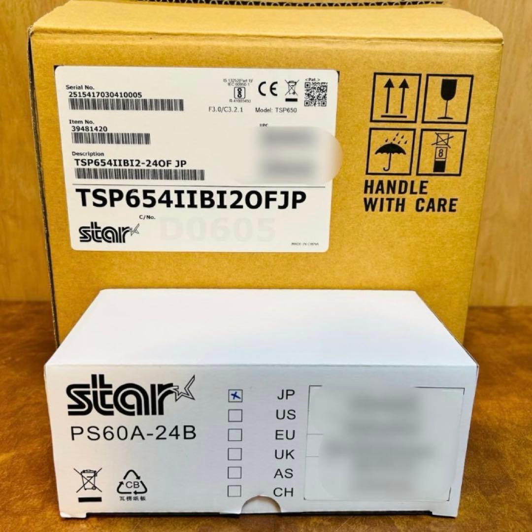 【新品未使用】スター精密 プリンター TSP654II Airレジ
