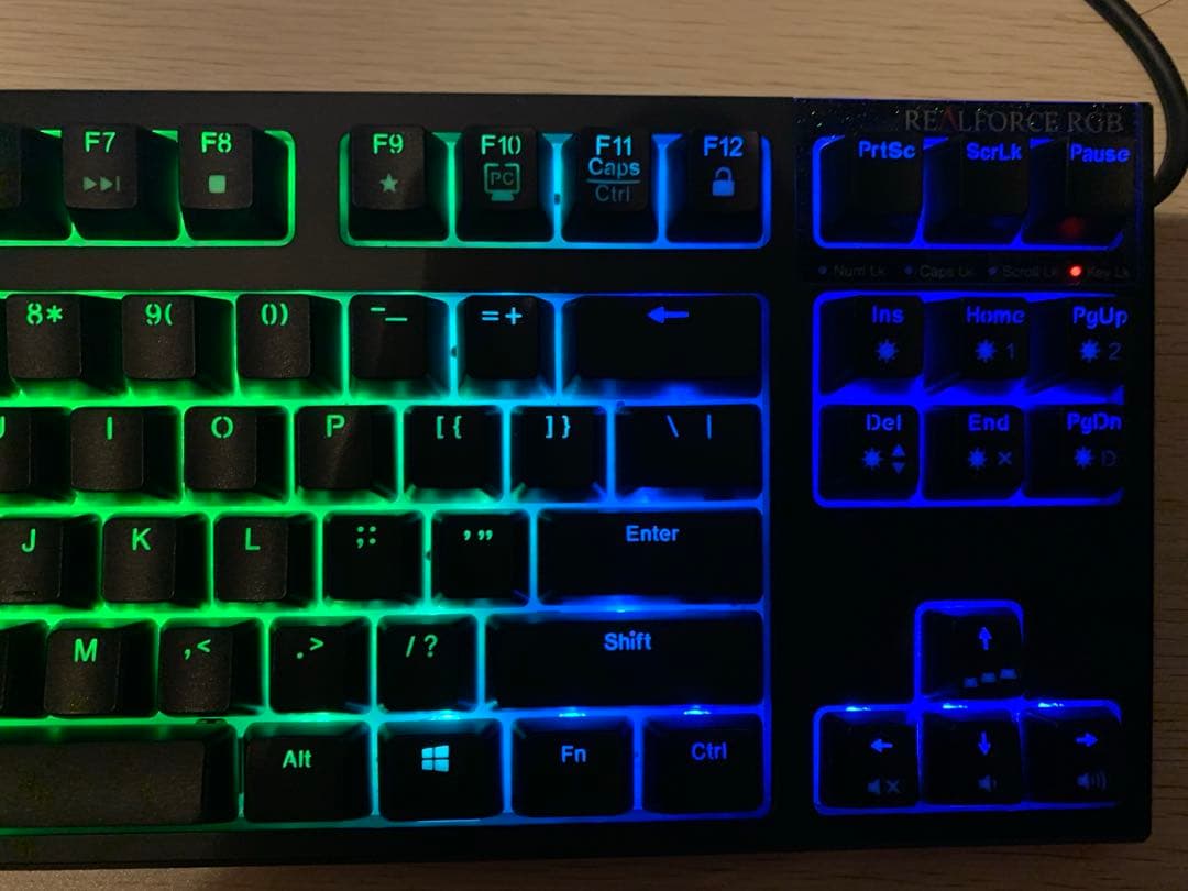 東プレ REALFORCE RGB TKL 英語キーボード - メルカリ