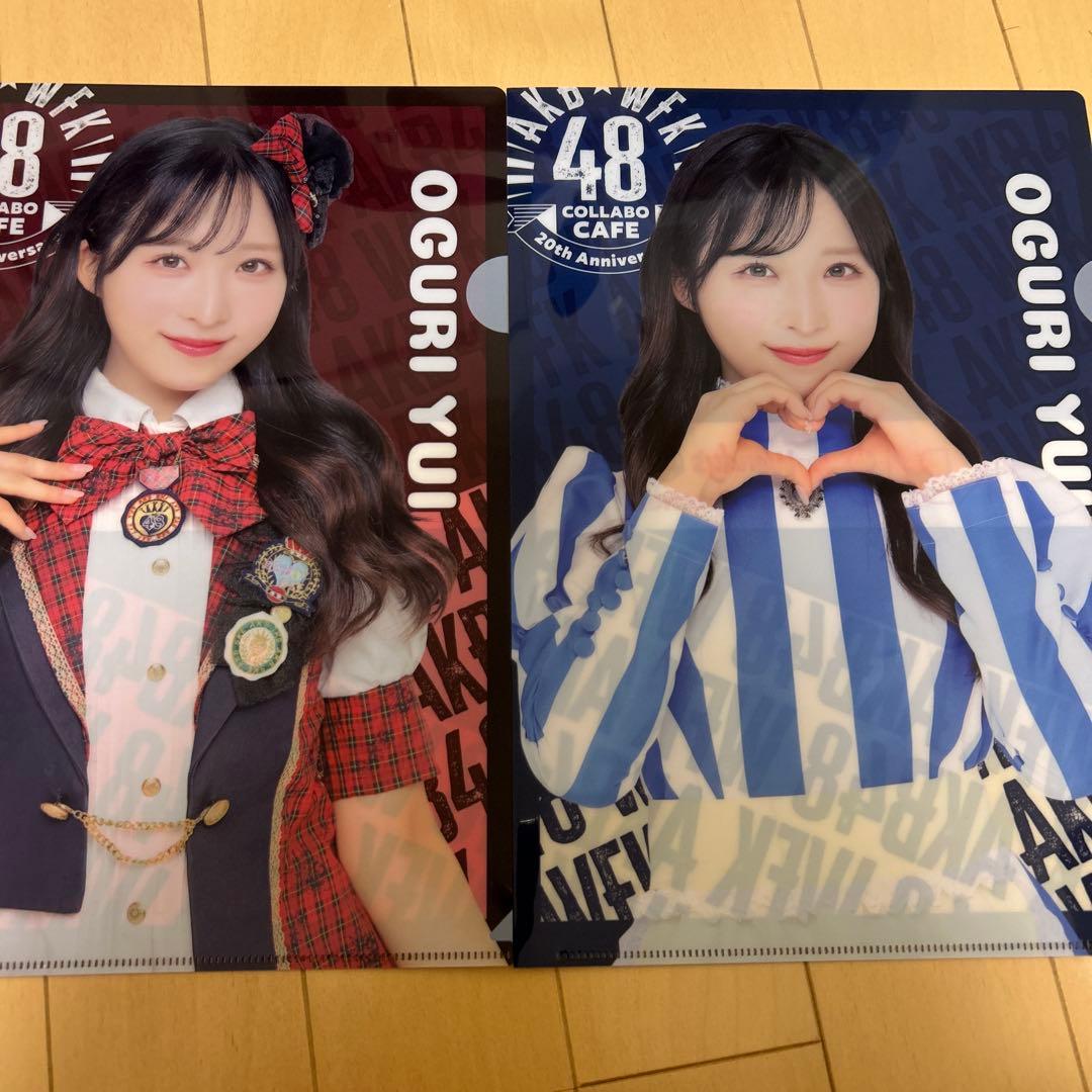 AKB48 Wendy's First Kitchen クリアファイル 小栗有以 - メルカリ