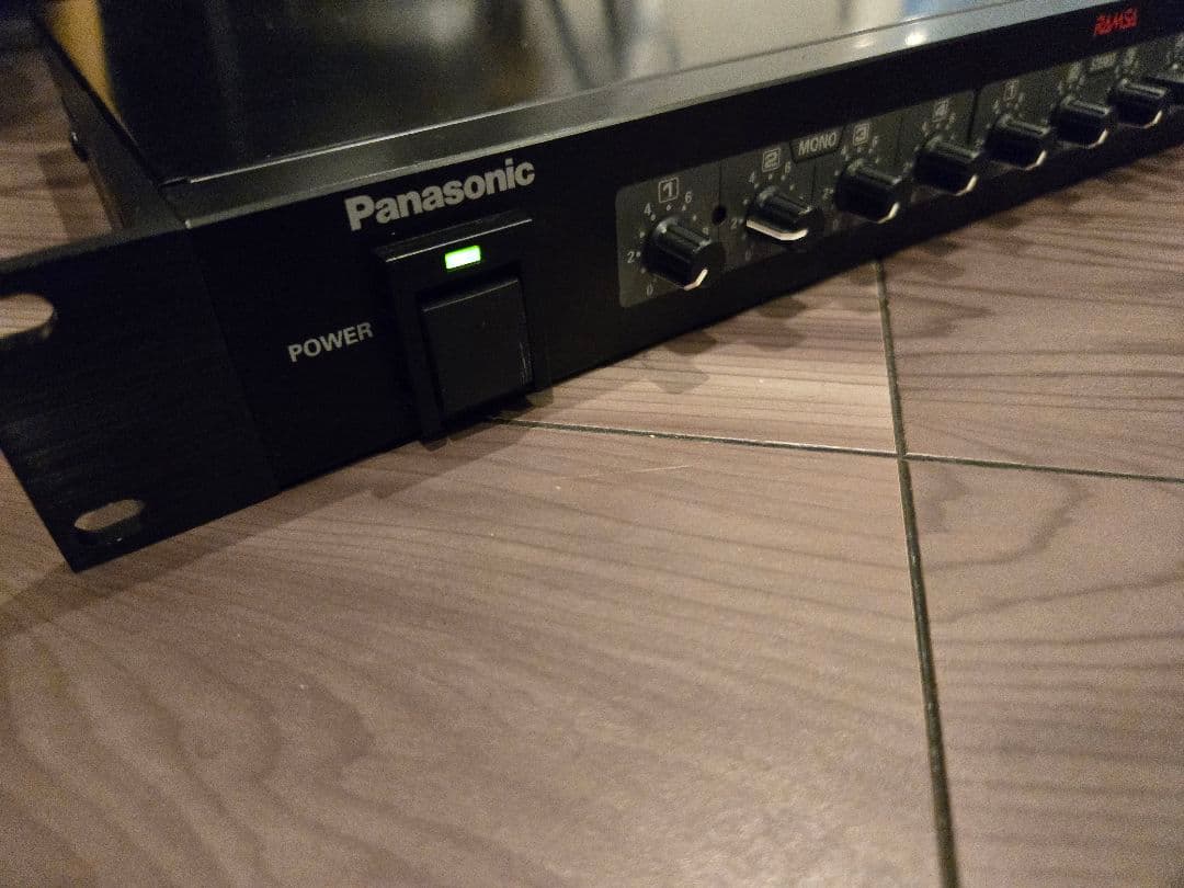 PanasonicマイクWM-D120SW-KオーディオミキサーWR-XS3