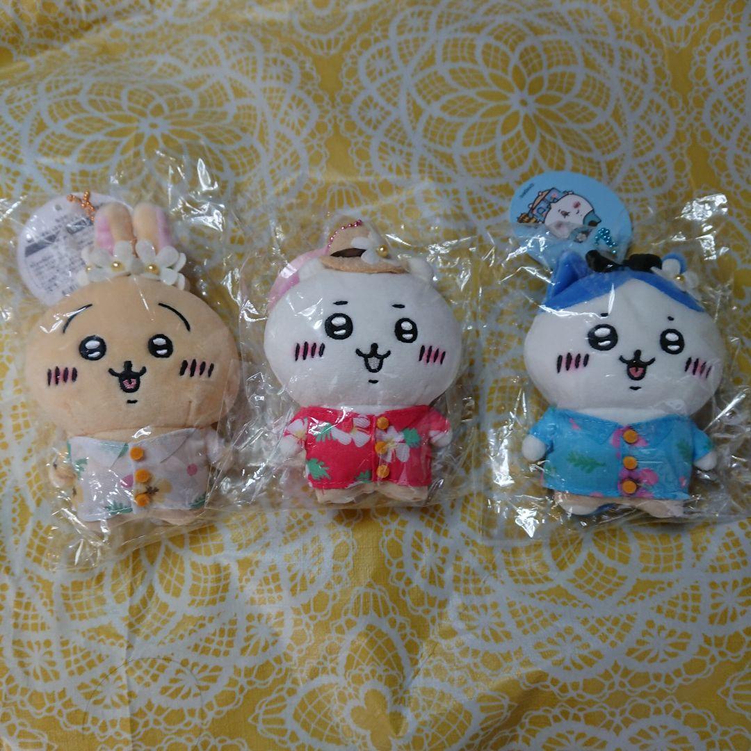 ちいかわ ちいかわ観光 旅行いきたい ぷちミニマスコット ハチワレ うさぎ