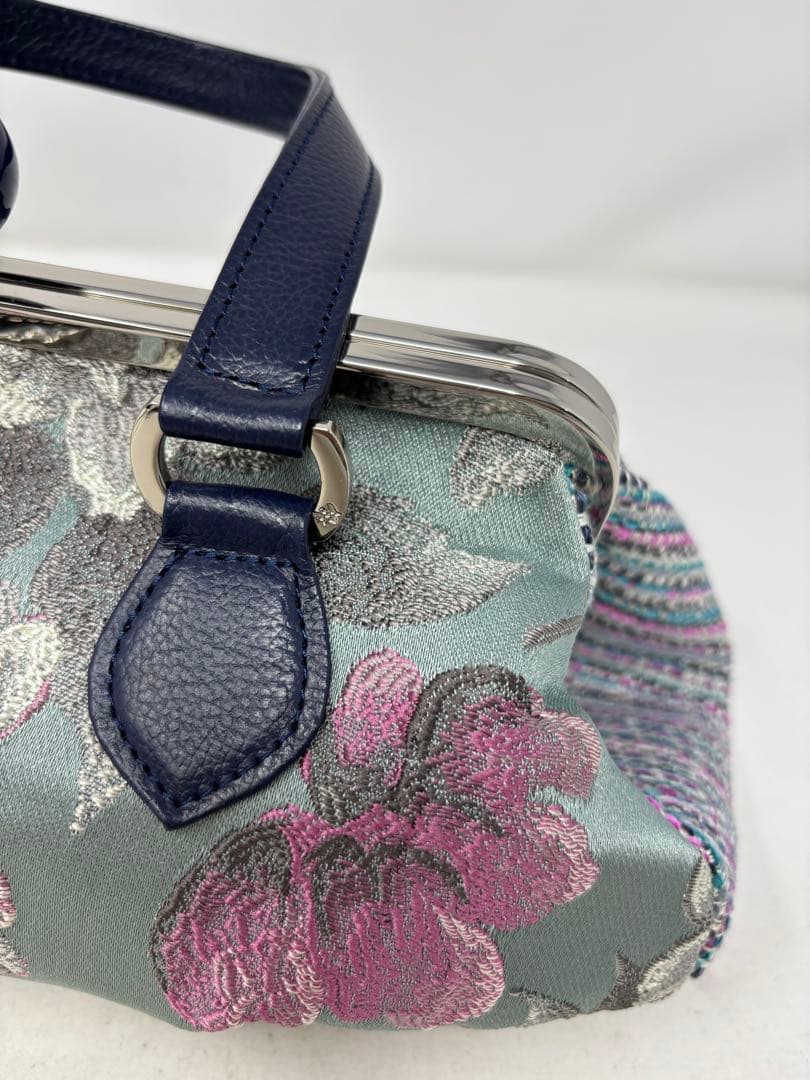 A524 シンクビー！ “ノクターンローズ” 口金バッグ