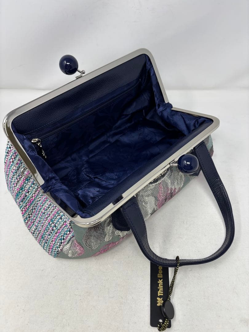 A524 シンクビー！ “ノクターンローズ” 口金バッグ