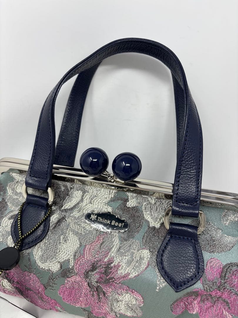 A524 シンクビー！ “ノクターンローズ” 口金バッグ