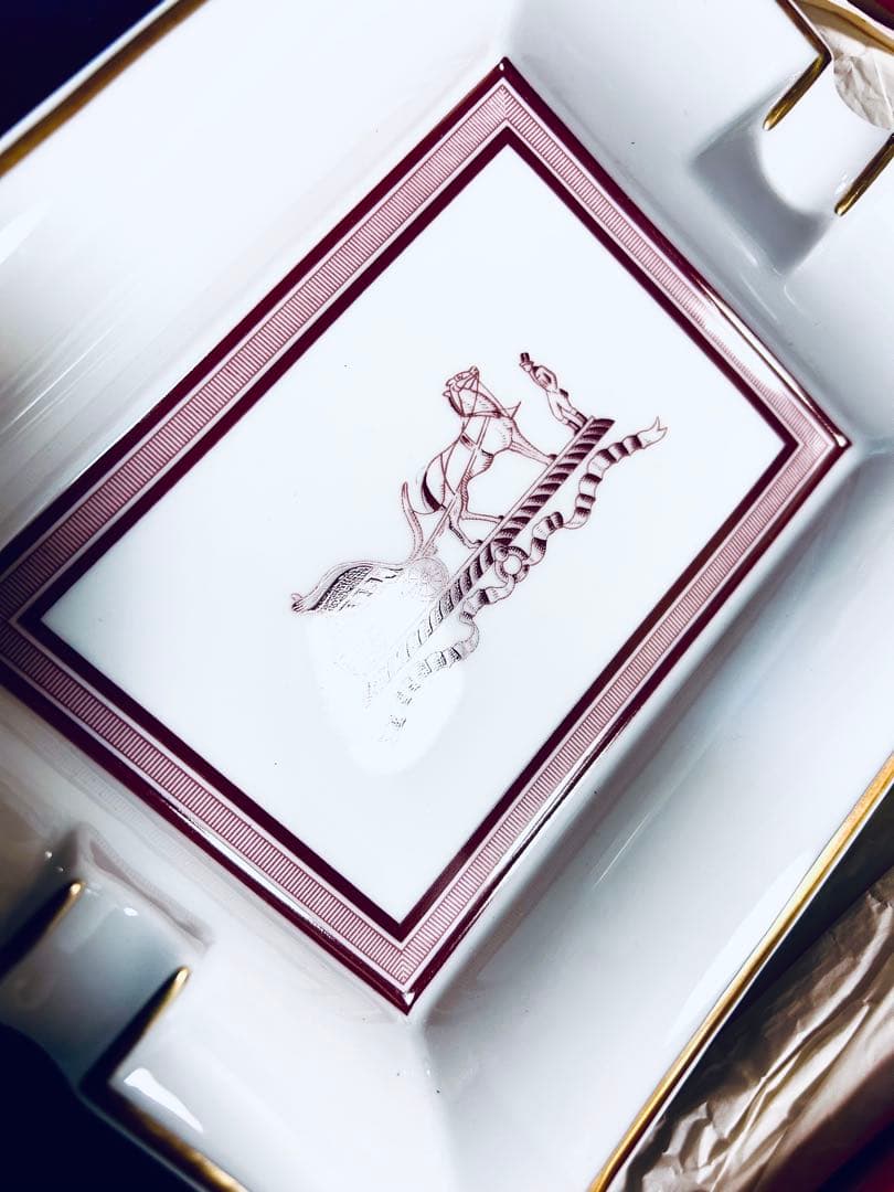 HERMÈS エルメス「Horloger」アッシュトレイ — 限定341番