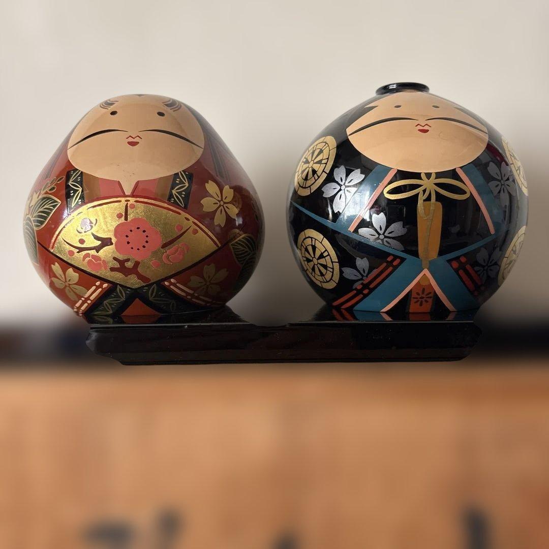 大内人形「木製お雛様」特大