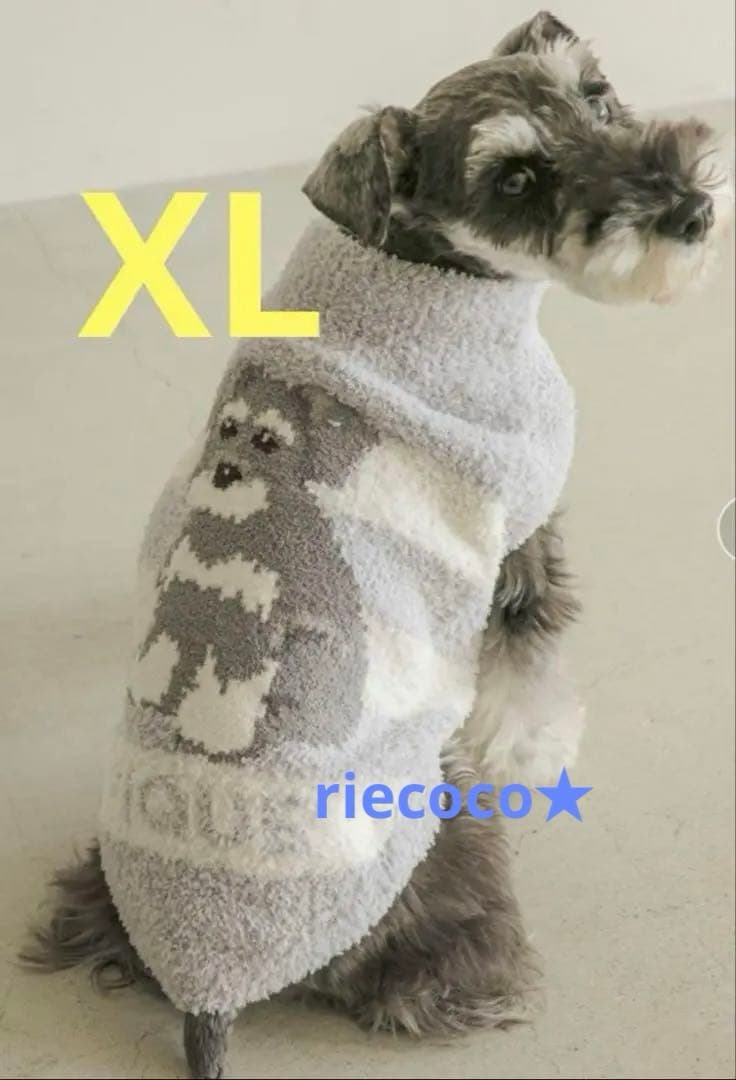 ジェラートピケ　ベビモコシュナウザージャガードプルオーバー　XL セール】【CAT&DOG】ベビモコシュナウザージャガードプルオーバー