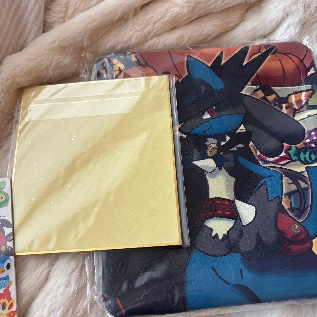 ポケモンセンター　ルカリオ　ぬいぐるみ　デラックスセット