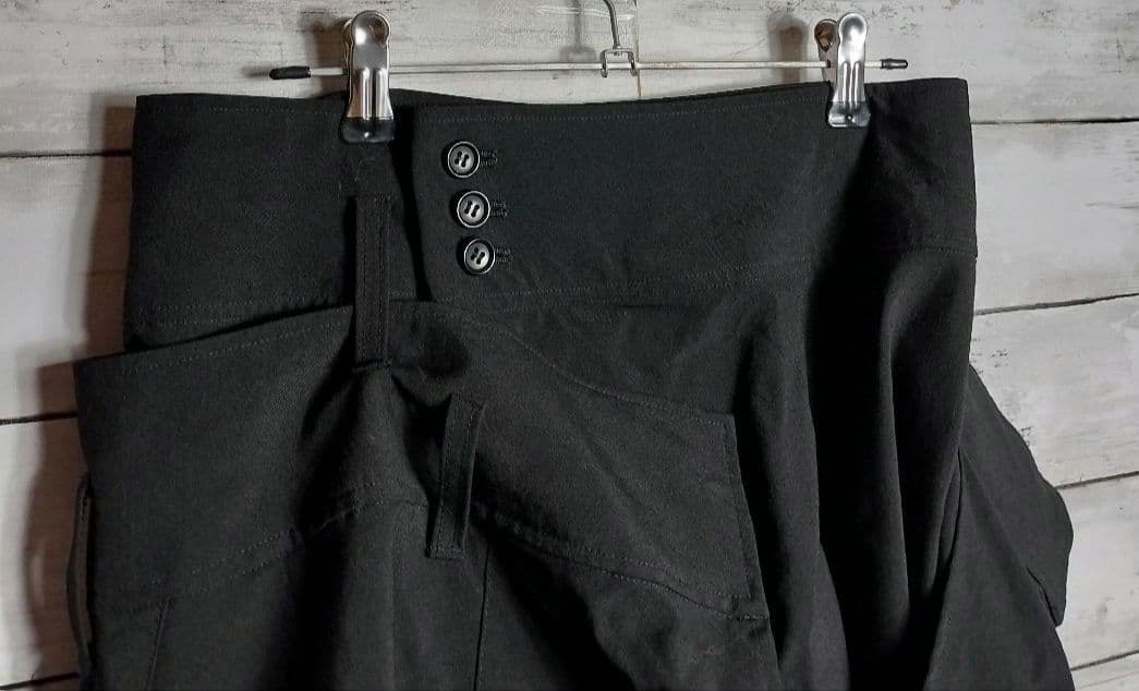 ジュンヤワタナベ コムデギャルソン ドッキング 再構築 バルーンパンツ ウール黒