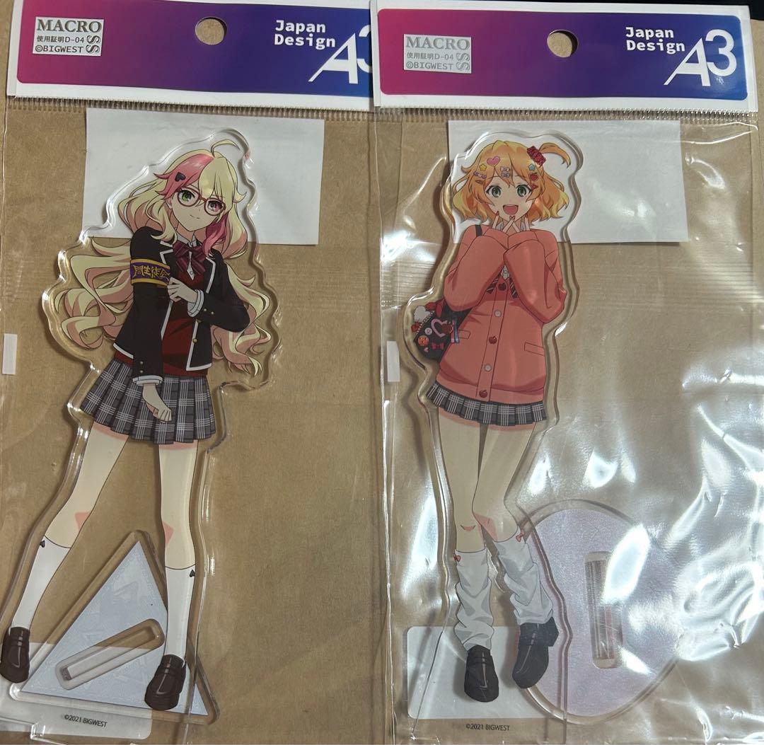 マクロスΔ 池袋デルタ学園 アクリルスタンド 闇フレイア フレイア