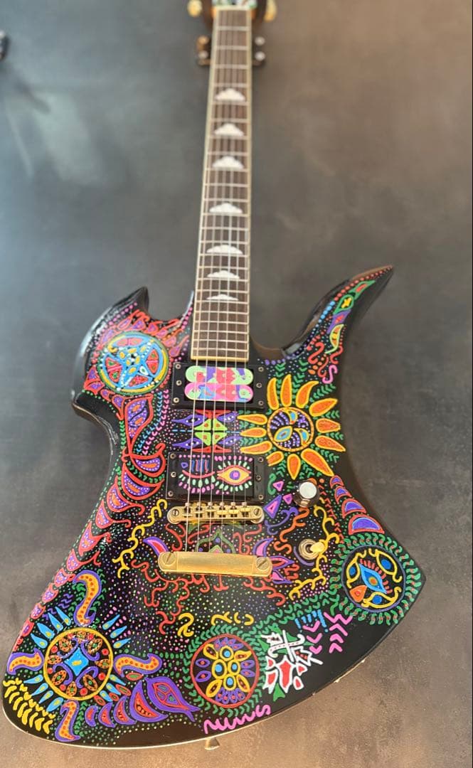 hide ヒデ　サイケペイント　モッキンバード　tonny smithベース